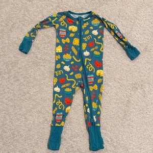 Little Sleepies Pasta Party Zippy